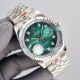 Copy Rolex Datejust 41MM Green Dial Fluted Bezel Jubilee Watch (2)_th.jpg
